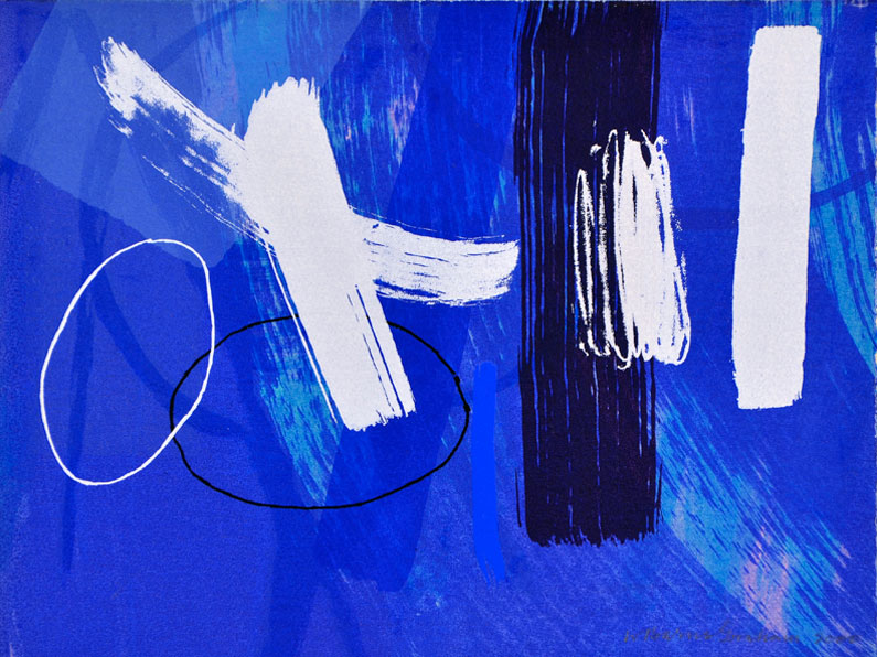 Wilhelmina Barns-Graham – Millennium Series Blue II