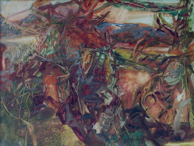 Ione Parkin – Trees with Distant Hills