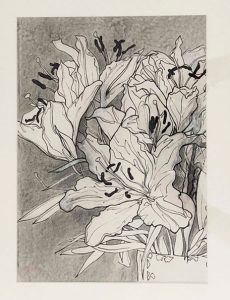 Abstract with landscape forms