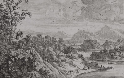 Jan van Aken – Rhine Landscape After Saftleven