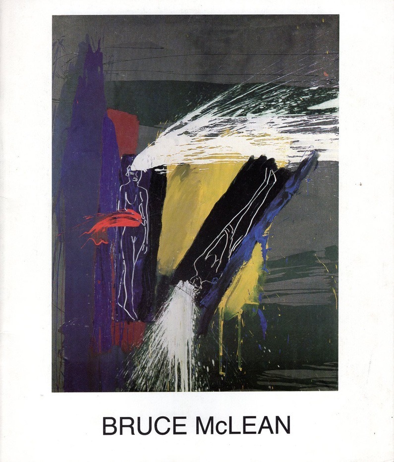 Bruce McLean Exhibition of Paintings, Works on Paper, Ceramics, Prints and Drawings at the Scottish Gallery for the Edinburgh Festival Exhibition 1986