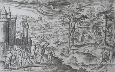 Adriaen Collaert – The Return of the Prodigal Son