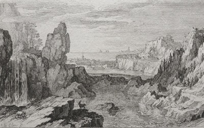 Sebastien Leclerc – Rocky Landscape with River