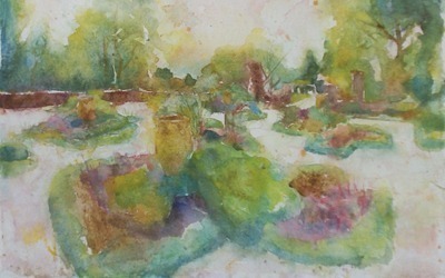 George Winter – Dutch Garden Hestercombe