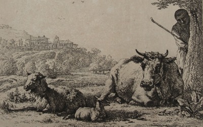 Dujardin, Karel – The Shepherd behind the Tree