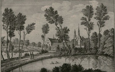 Hollar, Wenceslaus – Abbey of Roosendael