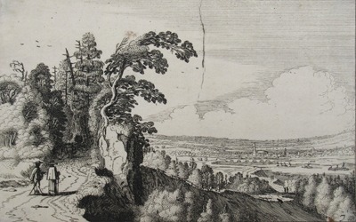 Velde II, Jan van de – Landscape with Distant Town