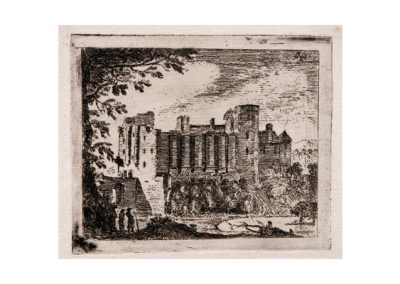 John Clerk of Eldin Roslin Castle I 79 x 96 mm