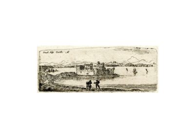 John Clerk of Eldin Blackness Castle 29 x 62 mm