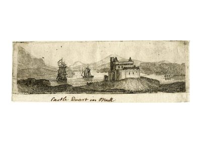 John Clerk of Eldin Castle Duart Isle of Mull II 41 x 134 mm