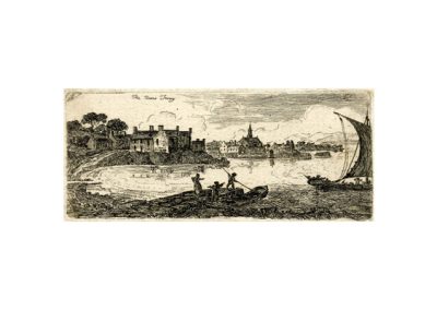 John Clerk of Eldin South Queensferry (The Queen's Ferry) 47 x 99 mm