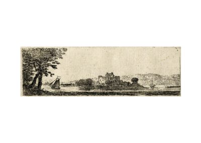 John Clerk of Eldin Dunstaffnage 40 x 127 mm