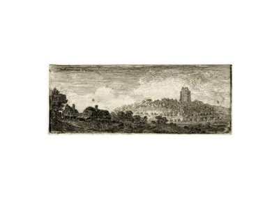 John Clerk of Eldin Clackmannan Tower II 34 x 82 mm