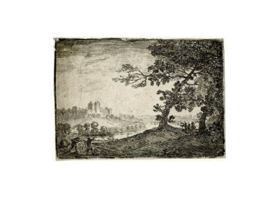 John Clerk of Eldin Craigmillar Castle II 52 x 76 mm