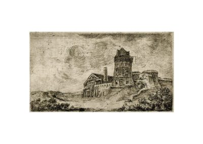 John Clerk of Eldin After Weirotter's Landscape with Ancient Ruins 57 x 99 mm