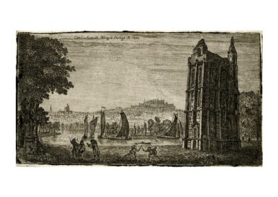 John Clerk of Eldin Cambuskenneth Abbey and Stirling 1773 82 x 147 mm