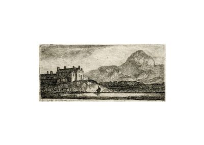 John Clerk of Eldin Arthur's Seat from Lochend I 35 x 69 mm