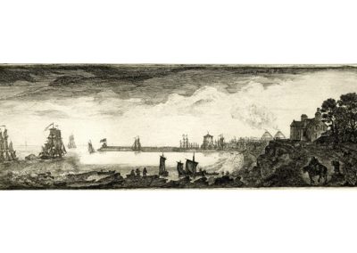 John Clerk of Eldin Leith from the West 84 x 259 mm