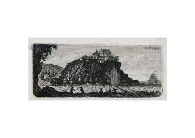 John Clerk of Eldin Culzean Castle 38 x 92 mm