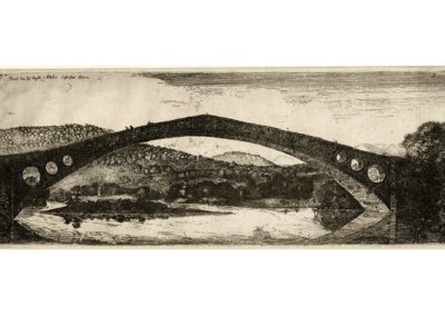 John Clerk of Eldin Pont Y Prydd 113 x 299 mm