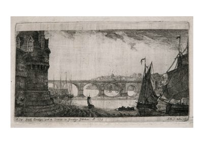John Clerk of Eldin Perth Bridge 1775 88 x 150 mm