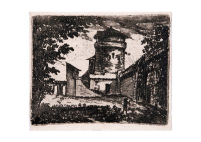 John Clerk of Eldin Adam's Tower 79 x 100 mm