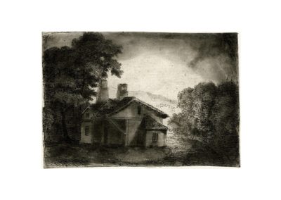 John Clerk of Eldin Adam's Hut 71 x 96 mm