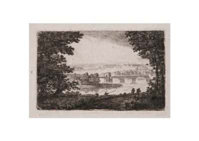 John Clerk of Eldin Dumfries Bridge 60 x 91 mm