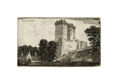 John Clerk of Eldin Borthwick Castle 59 x 98 mm