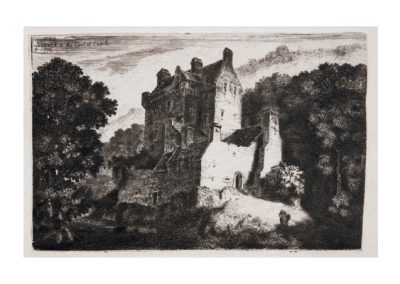 John Clerk of Eldin Newark Castle I 1776 101 x 159 mm