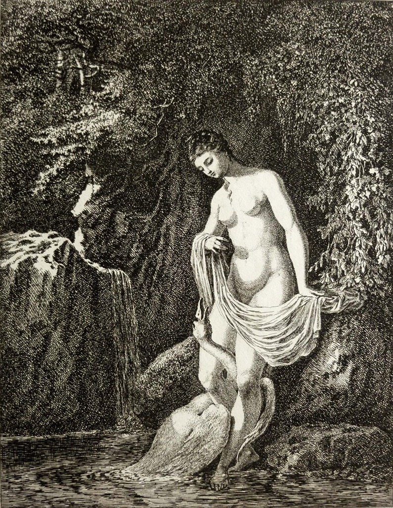 Salomon Gessner - Leda